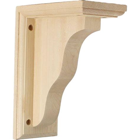 wooden shelving brackets home depot